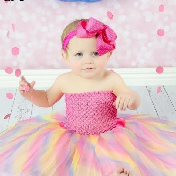 Baby Girl 1st First Birthday Tutu outfit - Picture 1 of 8